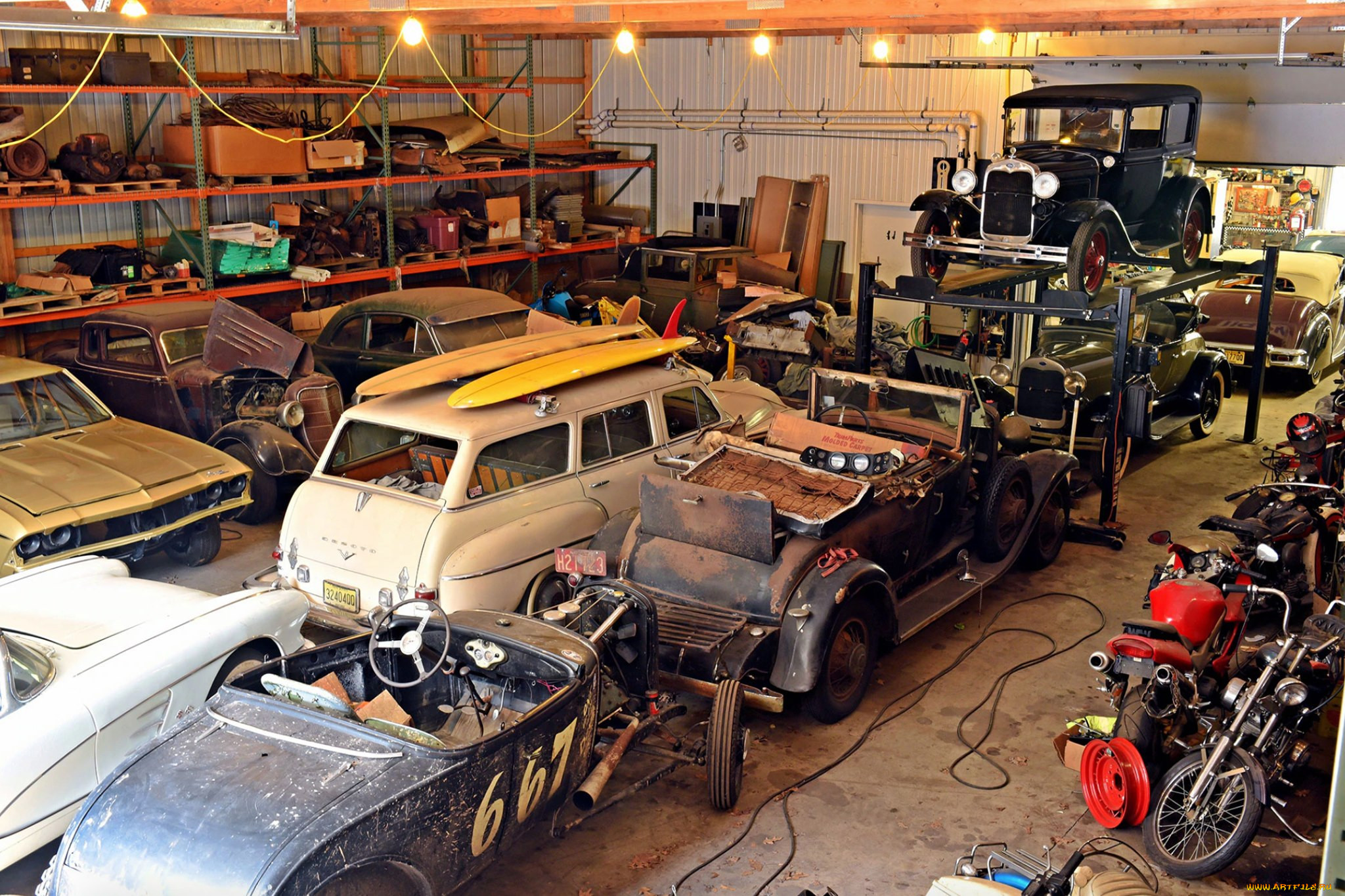 , , garage, museum